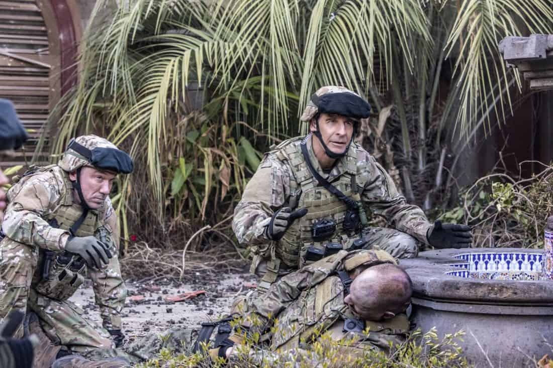 "Welcome to the Jungle" -- Pride, Sebastian and Tammy travel to South America after Pride is personally requested by a former colleague to assist with a classified operation that has been compromised, on NCIS: NEW ORLEANS, Tuesday, March 27 (10:00-11:00 PM, ET/PT) on the CBS Television Network. Pictured L-R: Patrick Page as Colonel Stanley Parker and Scott Bakula as Special Agent Dwayne Pride Photo: Skip Bolen/CBS é2018 CBS Broadcasting, Inc. All Rights Reserved "Welcome to the Jungle" -- Pride, Sebastian and Tammy travel to South America after Pride is personally requested by a former colleague to assist with a classified operation that has been compromised, on NCIS: NEW ORLEANS, Tuesday, March 27 (10:00-11:00 PM, ET/PT) on the CBS Television Network. Pictured L-R: Patrick Page as Colonel Stanley Parker and Scott Bakula as Special Agent Dwayne Pride Photo: Skip Bolen/CBS é2018 CBS Broadcasting, Inc. All Rights Reserved