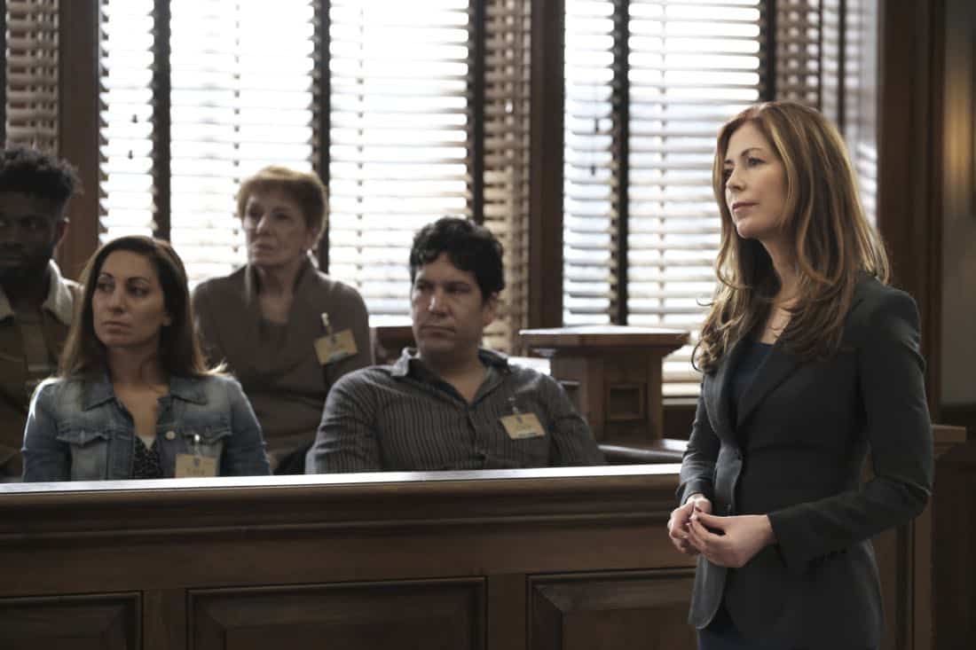 "Bad Medicine" -- Bull helps a doctor who crossed state lines to purchase a marijuana-derived oil to treat her patients in Virginia, where the oil is illegal. But the case is complicated when Assistant U.S. Attorney Sylvia Banner (Dana Delany) has the DEA arrest her for possession with intent to distribute, on BULL, Tuesday, March 27 (9:00-10:00PM, ET/PT), on the CBS Television Network. Pictured: Dana Delany as Sylvia Banner Photo: Jojo Whilden/CBS é2018 CBS Broadcasting, Inc. All Rights Reserved "Bad Medicine" -- Bull helps a doctor who crossed state lines to purchase a marijuana-derived oil to treat her patients in Virginia, where the oil is illegal. But the case is complicated when Assistant U.S. Attorney Sylvia Banner (Dana Delany) has the DEA arrest her for possession with intent to distribute, on BULL, Tuesday, March 27 (9:00-10:00PM, ET/PT), on the CBS Television Network. Pictured: Dana Delany as Sylvia Banner Photo: Jojo Whilden/CBS é2018 CBS Broadcasting, Inc. All Rights Reserved