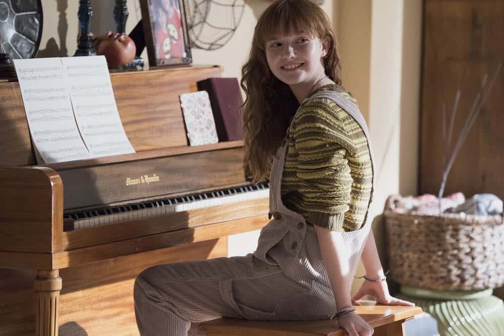 RISE -- "Most of All to Dream" Episode 102 -- Pictured: Taylor Richardson as Kaitlin Mazzuchelli -- (Photo by: Virginia Sherwood/NBC) RISE -- "Most of All to Dream" Episode 102 -- Pictured: Taylor Richardson as Kaitlin Mazzuchelli -- (Photo by: Virginia Sherwood/NBC)