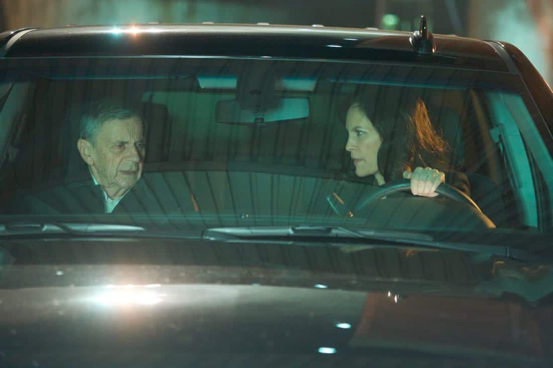 THE X-FILES: L-R: Guest star William B. Davis and guest star Annabeth Gish in the "My Struggle IV" season finale episode of THE X-FILES airing Wednesday, March 21 (8:00-9:00 PM ET/PT) on FOX. ©2018 Fox Broadcasting Co. Cr: Shane Harvey/FOX THE X-FILES: L-R: Guest star William B. Davis and guest star Annabeth Gish in the "My Struggle IV" season finale episode of THE X-FILES airing Wednesday, March 21 (8:00-9:00 PM ET/PT) on FOX. ©2018 Fox Broadcasting Co. Cr: Shane Harvey/FOX