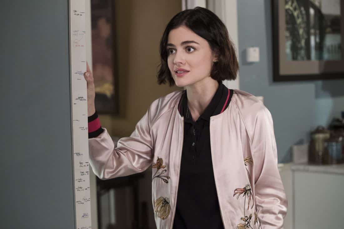 Life Sentence -- "Re-Inventing the Abbotts" -- Image Number: LFS102c_0196b.jpg -- Pictured: Lucy Hale as Stella -- Photo: Jack Rowand/The CW -- é 2018 The CW Network, LLC. All Rights Reserved. Life Sentence -- "Re-Inventing the Abbotts" -- Image Number: LFS102c_0196b.jpg -- Pictured: Lucy Hale as Stella -- Photo: Jack Rowand/The CW -- é 2018 The CW Network, LLC. All Rights Reserved.