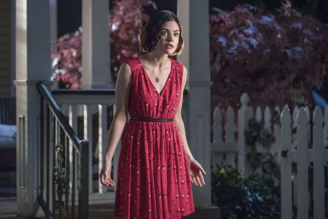 Life Sentence -- "Re-Inventing the Abbotts" -- Image Number: LFS102c_0345b.jpg -- Pictured: Lucy Hale as Stella -- Photo: Jack Rowand/The CW -- é 2018 The CW Network, LLC. All Rights Reserved.