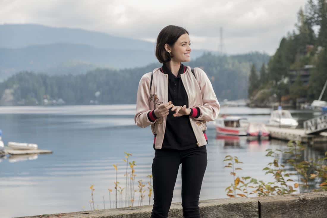 Life Sentence -- "Re-Inventing the Abbotts" -- Image Number: LFS102d_0082b.jpg -- Pictured: Lucy Hale as Stella -- Photo: Bettina Strauss/The CW -- é 2018 The CW Network, LLC. All Rights Reserved.