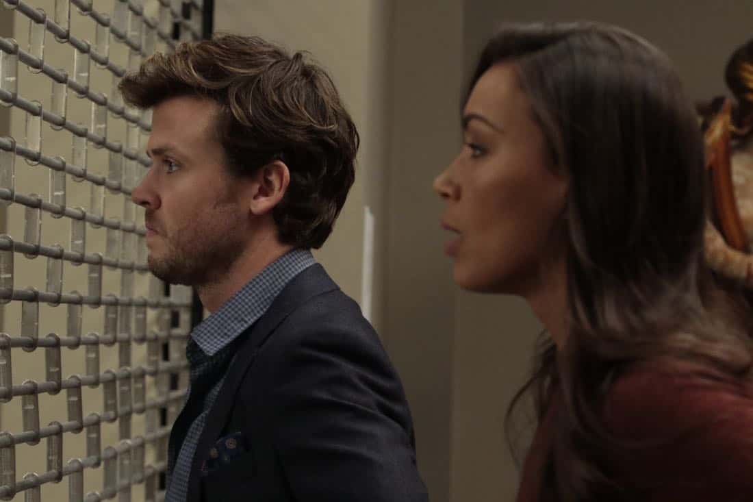 DECEPTION - "Escapology" - When an art museum docent is held hostage, Kay enlists Cameron and his team to help rescue her using the art of escapology, on "Deception," airing SUNDAY, MARCH 25 (10:01-11:00 p.m. EDT), on The ABC Television Network. (ABC/Giovanni Rufino) JACK CUTMORE, ILFENESH HADERA