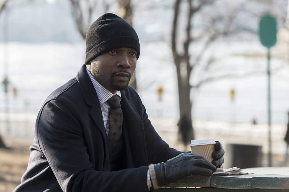 BLINDSPOT -- "Artful Dodge" Episode 316 -- Pictured: Rob Brown as Edgar Reed -- (Photo by: David Giesbrecht/NBC/Warner Bros) BLINDSPOT -- "Artful Dodge" Episode 316 -- Pictured: Rob Brown as Edgar Reed -- (Photo by: David Giesbrecht/NBC/Warner Bros)