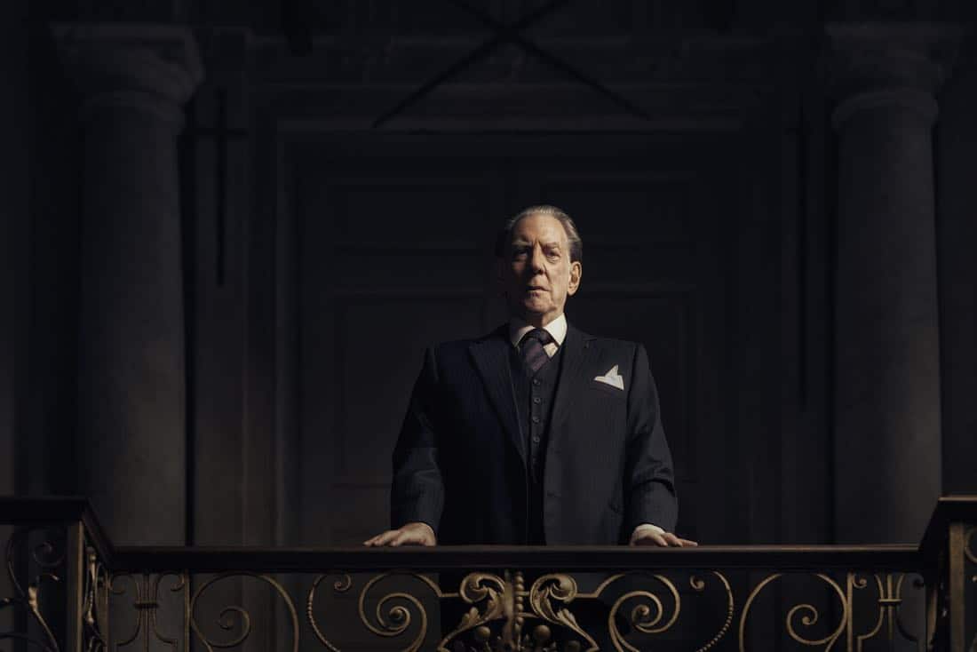 TRUST -- Pictured: Donald Sutherland as J. Paul Getty, Sr. CR: Kurt Iswarienko/FX
