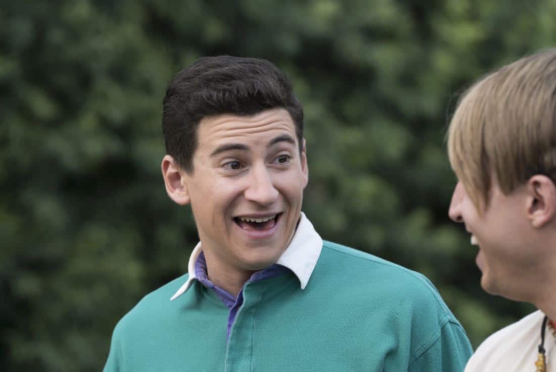 THE GOLDBERGS - "Colors" - Barry enlists the JTP to help him break up Beverly's group of friends so Barry can have all the attention but soon realizes he made a major mistake when Beverly gets into a fight with her friends. Meanwhile, Adam's attempts to trick Murray into loving theater backfire, on "The Goldbergs," WEDNESDAY, MARCH 28 (8:00-8:30 p.m. EDT), on The ABC Television Network. (ABC/Byron Cohen) SAM LERNER