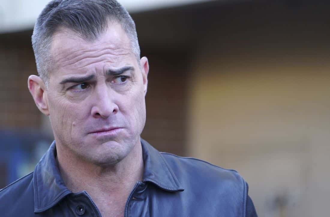 "Riley + Airplane" -- When Matty and the team search for a former government tech who stole classified intel and has been evading capture, they reunite with the Coltons, the family of bounty hunters, who are pursuing the same man for different reasons, on MACGYVER, Friday, March 30 (8:00-9:00 PM, ET/PT) on the CBS Television Network. Pictured: George Eads. Photo: Annette Brown/CBS é2018 CBS Broadcasting, Inc. All Rights Reserved