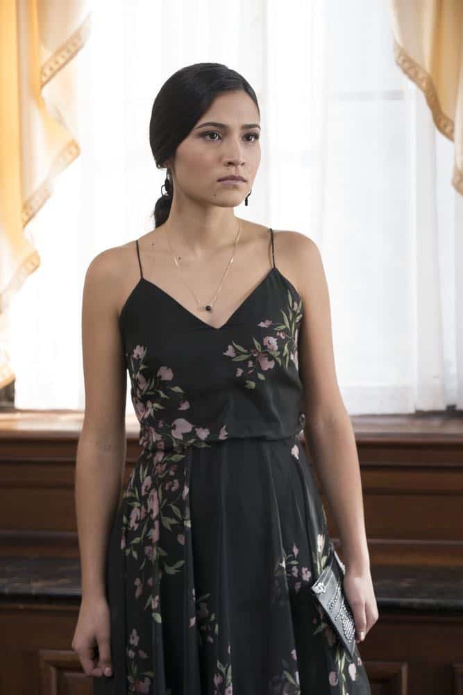 BLINDSPOT -- "Mum's The Word" Episode 317 -- Pictured: Kristina Reyes as Avery -- (Photo by: Virginia Sherwood/NBC)