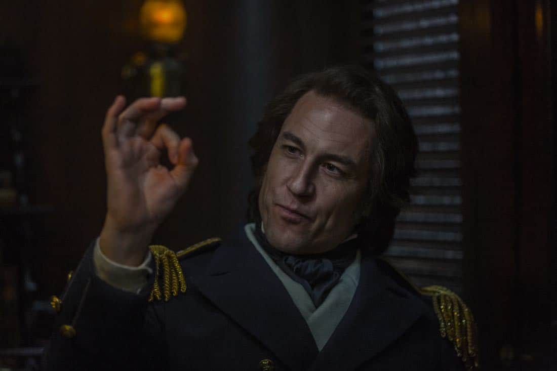 Tobias Menzies as James Fitzjames - The Terror _ Season 1, Episode 1 - Photo Credit: Aidan Monaghan/AMC