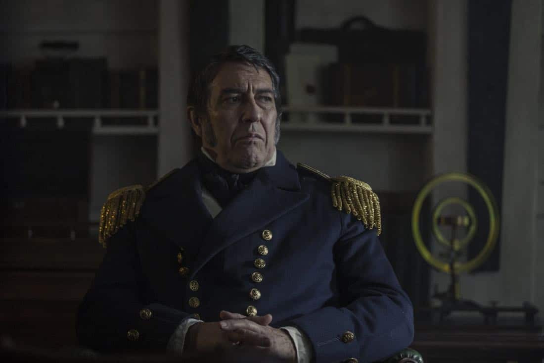 Ciarán Hinds as John Franklin - The Terror _ Season 1, Episode 1 - Photo Credit: Aidan Monaghan/AMC