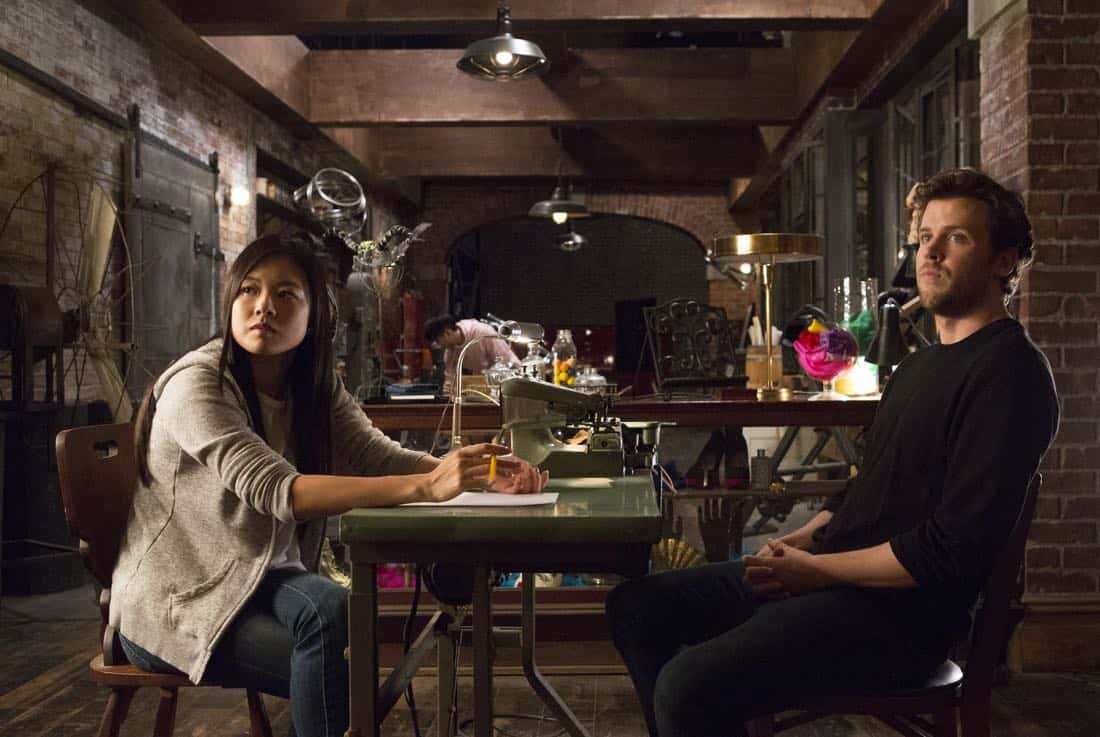 DECEPTION - "Divination" - When a psychic is murdered, Kay and Cam investigate only to learn she had a partner who's now on the run. Enlisting her help, Cameron and the team take down an international arms dealer, on "Deception," airing SUNDAY, APRIL 1 (10:01-11:00 p.m. EDT), on The ABC Television Network. (ABC/Giovanni Rufino) CHRISTINE KO, JACK CUTMORE