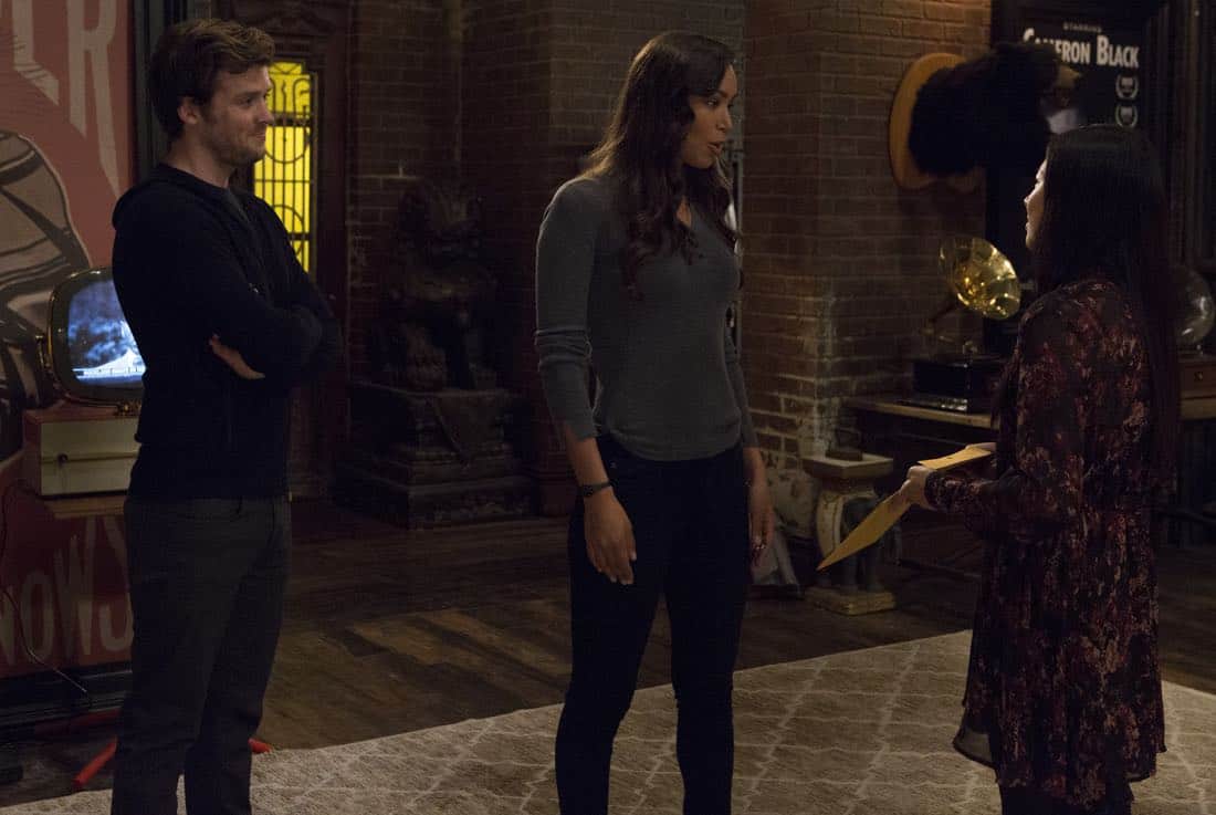 DECEPTION - "Divination" - When a psychic is murdered, Kay and Cam investigate only to learn she had a partner who's now on the run. Enlisting her help, Cameron and the team take down an international arms dealer, on "Deception," airing SUNDAY, APRIL 1 (10:01-11:00 p.m. EDT), on The ABC Television Network. (ABC/Giovanni Rufino) JACK CUTMORE, ILFENESH HADERA, CHRISTINE KO