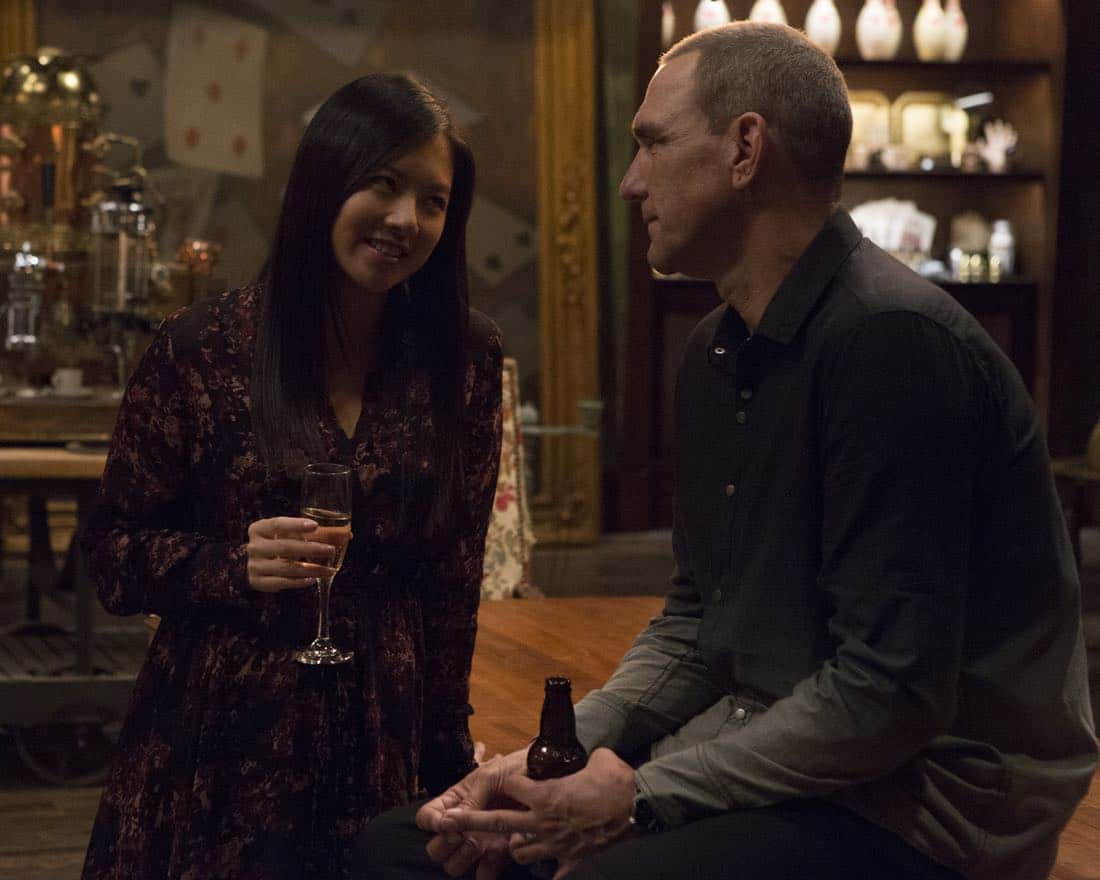 DECEPTION - "Divination" - When a psychic is murdered, Kay and Cam investigate only to learn she had a partner who's now on the run. Enlisting her help, Cameron and the team take down an international arms dealer, on "Deception," airing SUNDAY, APRIL 1 (10:01-11:00 p.m. EDT), on The ABC Television Network. (ABC/Giovanni Rufino) CHRISTINE KO, VINNIE JONES