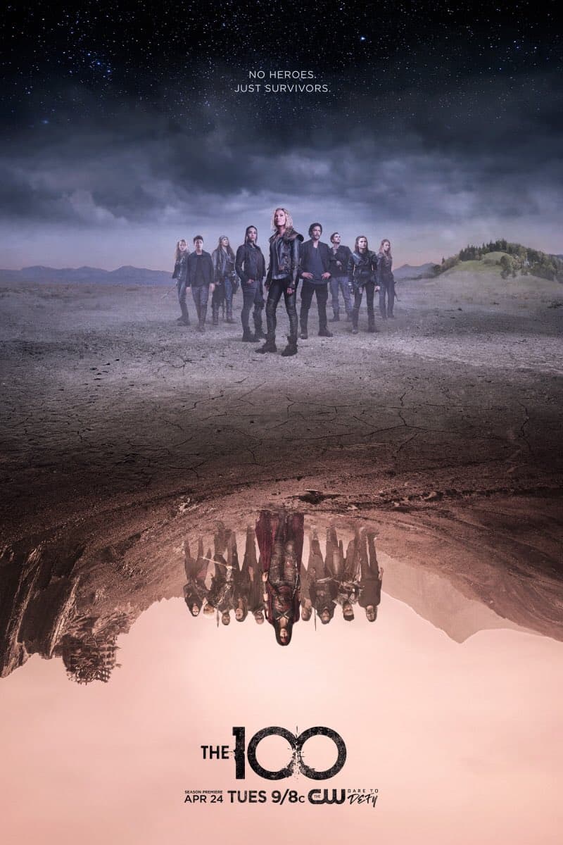 THE 100 Season 5 Poster THE 100 Season 5 Poster