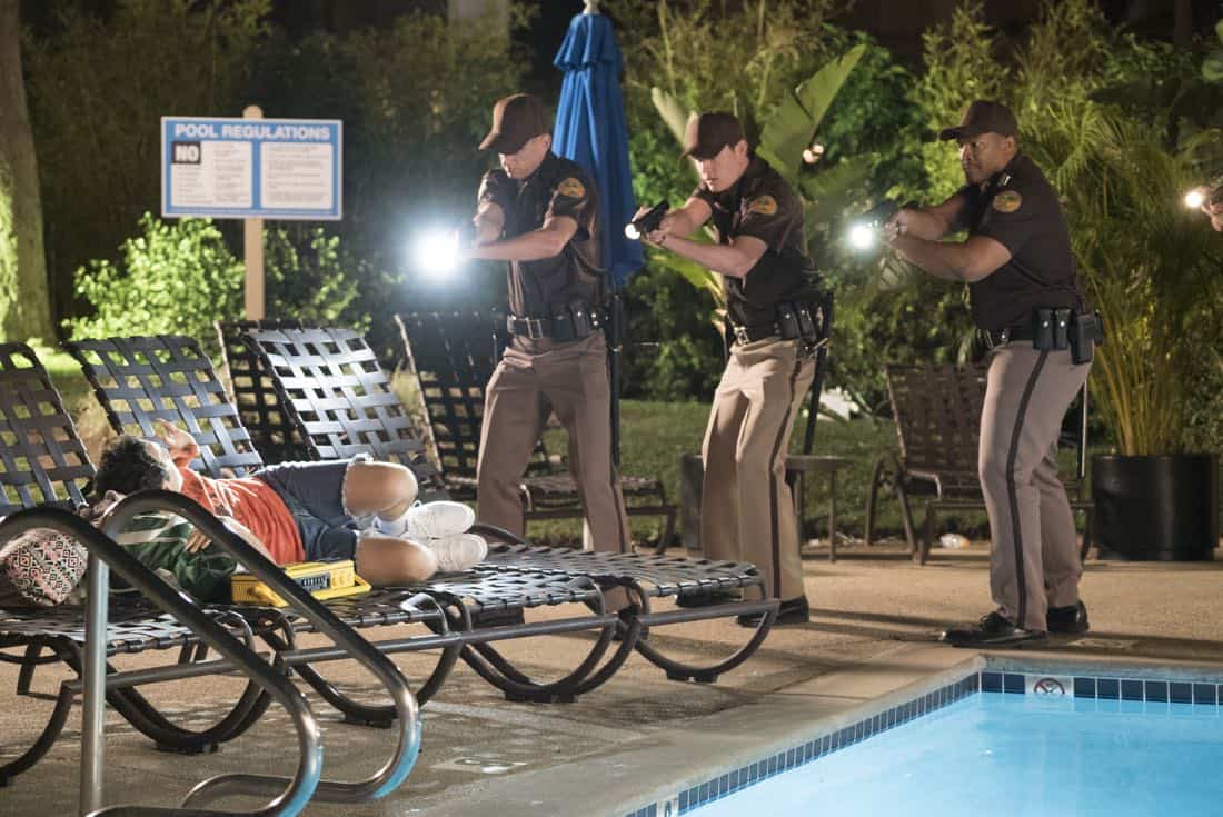 THE GOLDBERGS - "MTV Spring Break" - Hoping to get the true spring break experience, Erica and Barry visit Pops in Florida, yet it's nothing how they expected. Meanwhile, Adam tells the truth to Beverly and Murray but then gets a surprising reaction, on "The Goldbergs," WEDNESDAY, APRIL 4 (8:00-8:30 p.m. EDT), on The ABC Television Network. (ABC/Ron Tom) PHIL TYLER