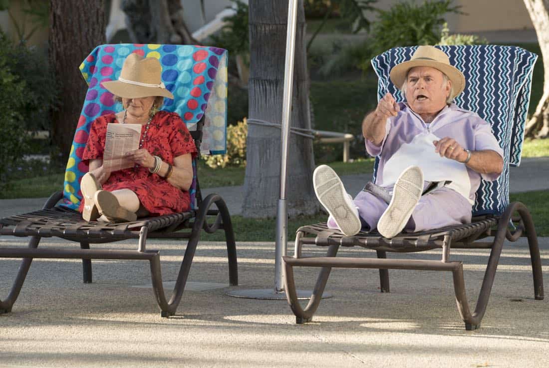 THE GOLDBERGS - "MTV Spring Break" - Hoping to get the true spring break experience, Erica and Barry visit Pops in Florida, yet it's nothing how they expected. Meanwhile, Adam tells the truth to Beverly and Murray but then gets a surprising reaction, on "The Goldbergs," WEDNESDAY, APRIL 4 (8:00-8:30 p.m. EDT), on The ABC Television Network. (ABC/Ron Tom) SHELLY KURTZ