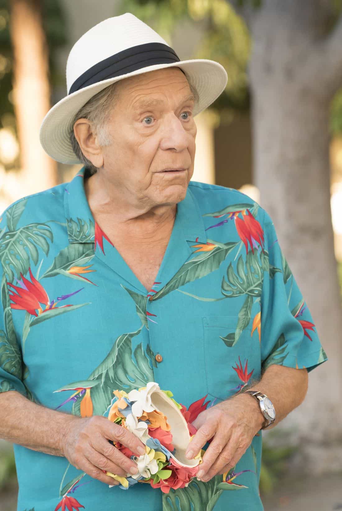 THE GOLDBERGS - "MTV Spring Break" - Hoping to get the true spring break experience, Erica and Barry visit Pops in Florida, yet it's nothing how they expected. Meanwhile, Adam tells the truth to Beverly and Murray but then gets a surprising reaction, on "The Goldbergs," WEDNESDAY, APRIL 4 (8:00-8:30 p.m. EDT), on The ABC Television Network. (ABC/Ron Tom) GEORGE SEGAL