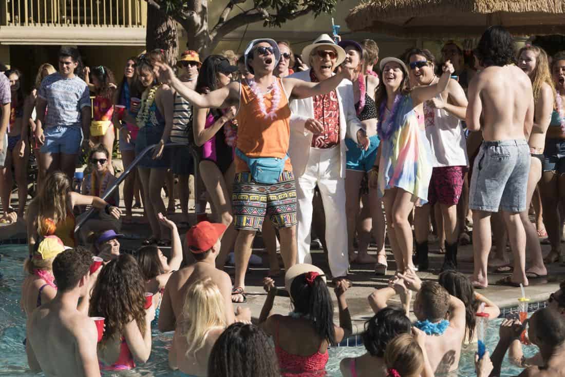 THE GOLDBERGS - "MTV Spring Break" - Hoping to get the true spring break experience, Erica and Barry visit Pops in Florida, yet it's nothing how they expected. Meanwhile, Adam tells the truth to Beverly and Murray but then gets a surprising reaction, on "The Goldbergs," WEDNESDAY, APRIL 4 (8:00-8:30 p.m. EDT), on The ABC Television Network. (ABC/Ron Tom) TROY GENTILE, GEORGE SEGAL, ALEX JENNINGS, HAYLEY ORRANTIA, SEAN MARQUETTE
