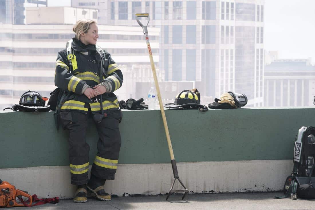 STATION 19 - "Contain the Flame" - Upon the arrival of Batallion Chief Frankel, Jack begins his first shift as co-captain and continues to butt heads with Andy on leadership styles. Captain Pruitt has a difficult time following doctor's orders and winds up back at the station to take on administrative duties. Meanwhile, the rest of the team at Station 19 responds to an attic fire at JJ's apartment building and a call to a pool house party, on "Station 19," THURSDAY, MARCH 29 (9:00-10:00 p.m. EDT), on The ABC Television Network. (ABC/Mitch Haaseth) DANIELLE SAVRE
