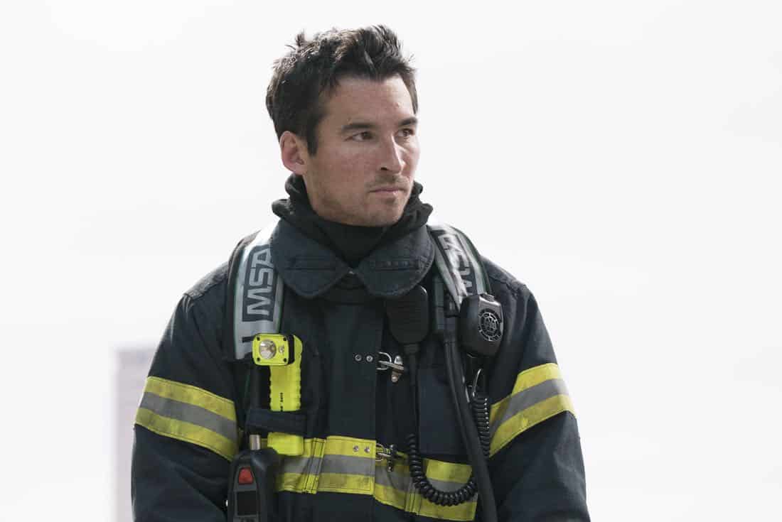 STATION 19 - "Contain the Flame" - Upon the arrival of Batallion Chief Frankel, Jack begins his first shift as co-captain and continues to butt heads with Andy on leadership styles. Captain Pruitt has a difficult time following doctor's orders and winds up back at the station to take on administrative duties. Meanwhile, the rest of the team at Station 19 responds to an attic fire at JJ's apartment building and a call to a pool house party, on "Station 19," THURSDAY, MARCH 29 (9:00-10:00 p.m. EDT), on The ABC Television Network. (ABC/Mitch Haaseth) JAY HAYDEN