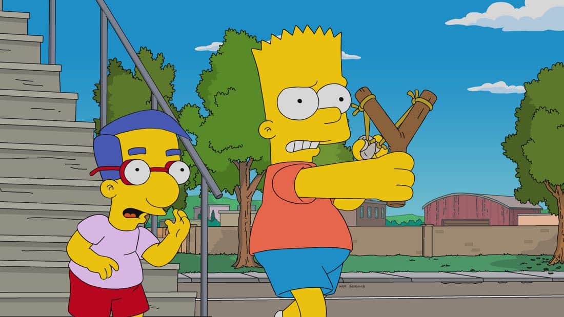 THE SIMPSONS: Bart goes to prankster rehab after a clown-mask prank terrifies the town and destroys Krusty’s career. A tortured Krusty then tries his hand at serious drama with a regional theater company in the all-new “Fears of a Clown” episode of THE SIMPSONS airing Sunday, April 1 (8:00-8:30 PM ET/PT) on FOX. THE SIMPSONS ™ and © 2017 TCFFC ALL RIGHTS RESERVED.