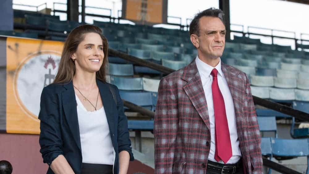 Brockmire Hank Azaria and Amanda Peet - Photo Credit: Erika Doss/IFC