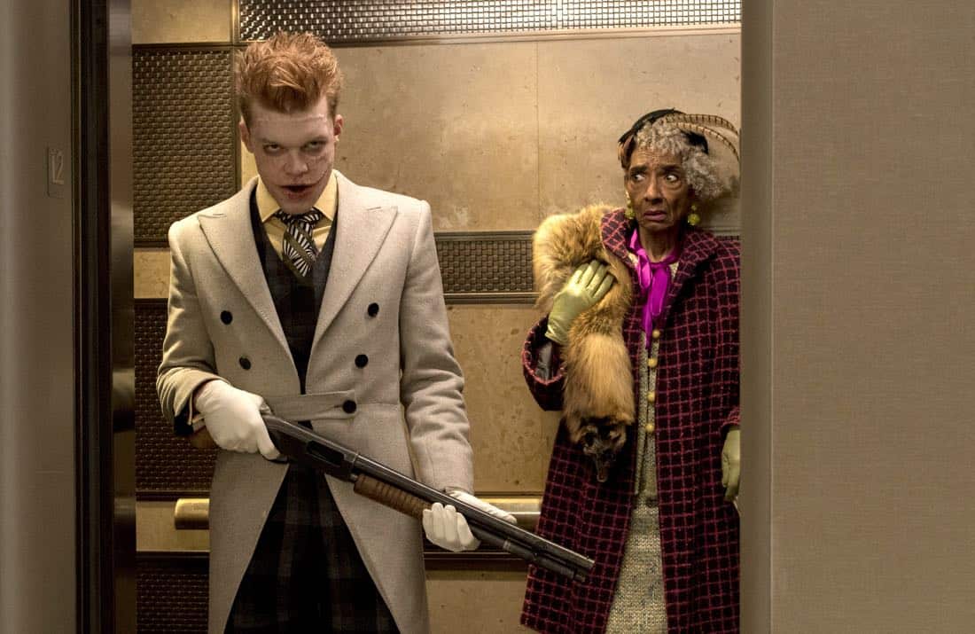 GOTHAM: Guest star Cameron Monaghan in the "A Dark Knight: Mandatory Brunch Meeting" episode of GOTHAM airing Thursday, April 5 (8:00-9:00 PM ET/PT) on FOX. ©2018 Fox Broadcasting Co. Cr: FOX