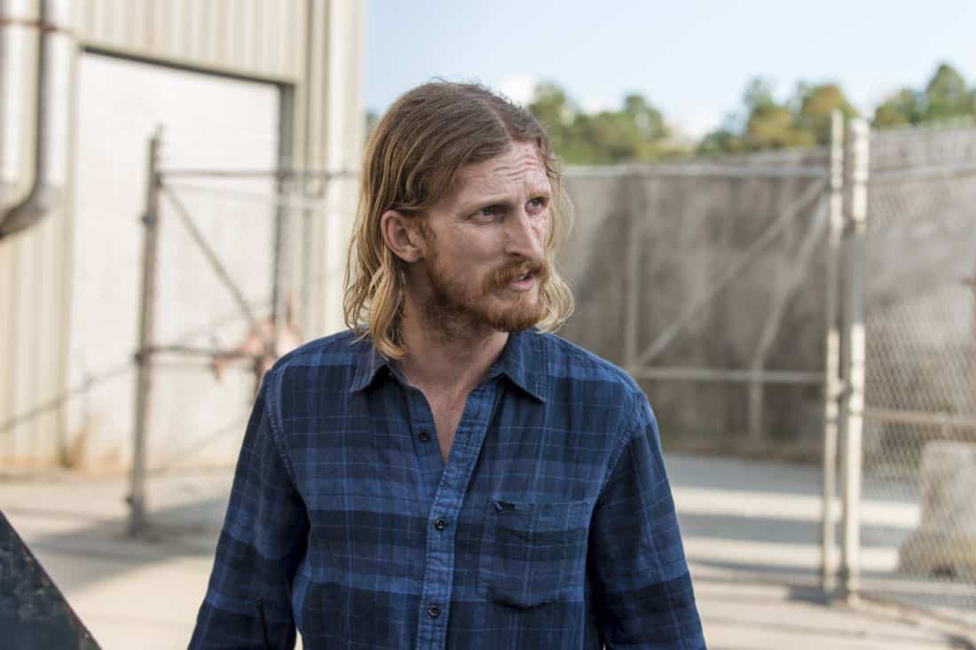 Austin Amelio as Dwight - The Walking Dead _ Season 8, Episode 15 - Photo Credit: Gene Page/AMC