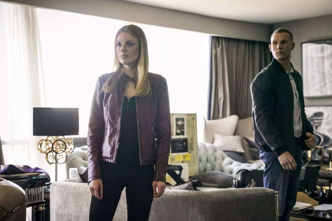 "Vendetta" - Pictured: Bar Paly (Anastasia "Anna" Kolcheck). Callen and Sam join forces with Anna Kolcheck (Bar Paly) and the Bureau of Alcohol, Tobacco and Firearms (ATF), when Arkady Kolcheck (Vyto Ruginis) warns NCIS that a notorious international weapons dealer has returned to the states. Also, the case requires Eric to go undercover as a bank IT technician, on NCIS: LOS ANGELES, Sunday, April 8 (9:00-10:00 PM, ET/PT) on the CBS Television Network. Photo: Bill Inoshita/CBS é2018 CBS Broadcasting, Inc. All Rights Reserved.