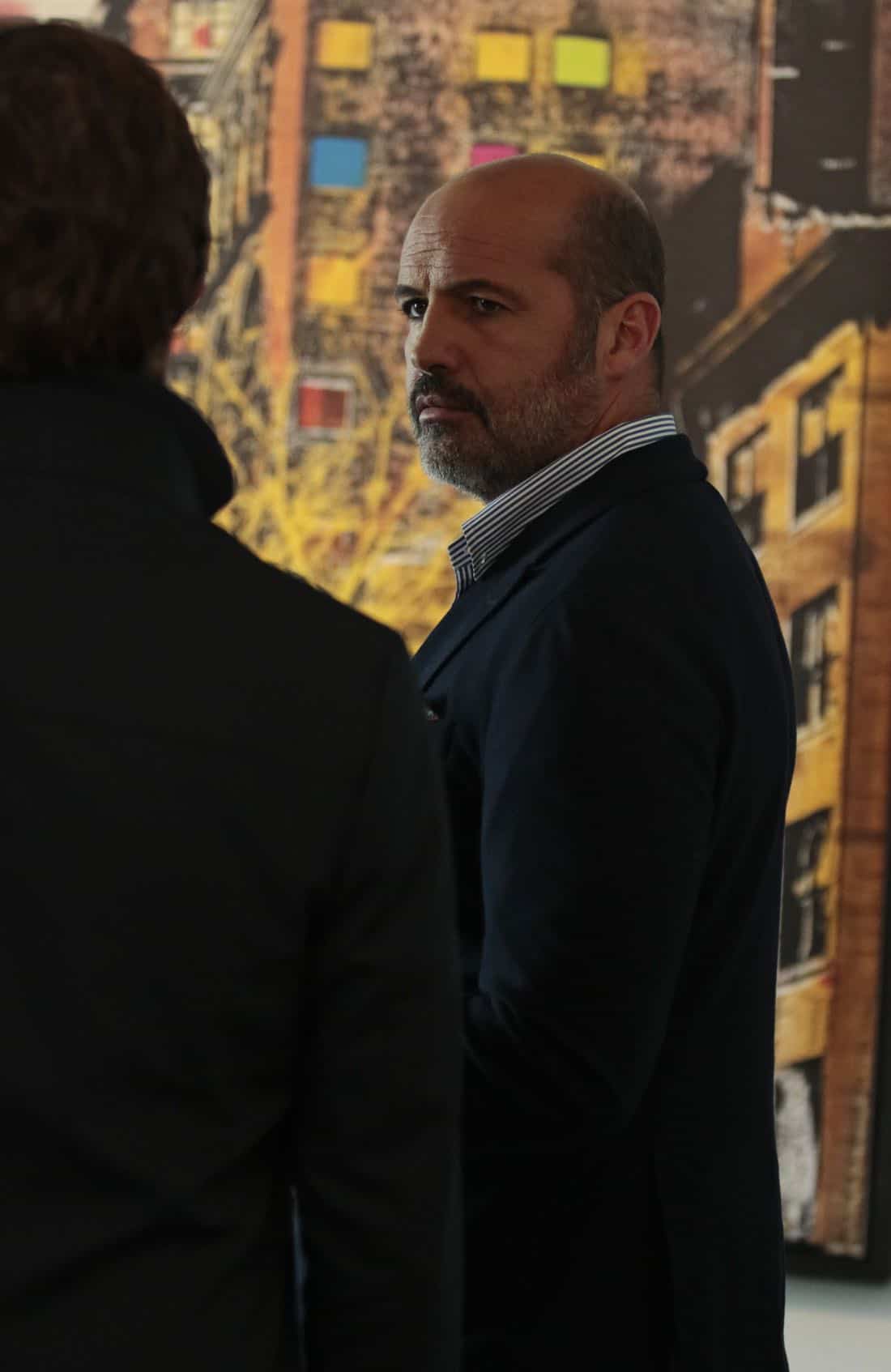 DECEPTION - "Masking" - When a church's stained glass window is stolen while a famous - yet elusive - street artist is painting a mural nearby, Cam and the team's investigation leads them to the criminal - and an unlikely accomplice - on ABC's "Deception," airing SUNDAY, APRIL 8 (10:01-11:00 p.m. EDT), on The ABC Television Network. (ABC/Giovanni Rufino) BILLY ZANE