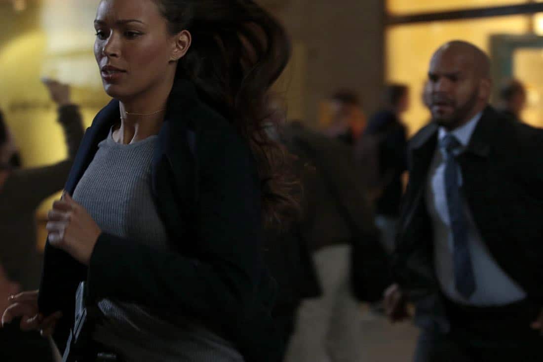 DECEPTION - "Masking" - When a church's stained glass window is stolen while a famous - yet elusive - street artist is painting a mural nearby, Cam and the team's investigation leads them to the criminal - and an unlikely accomplice - on ABC's "Deception," airing SUNDAY, APRIL 8 (10:01-11:00 p.m. EDT), on The ABC Television Network. (ABC/Giovanni Rufino) ILFENESH HADERA