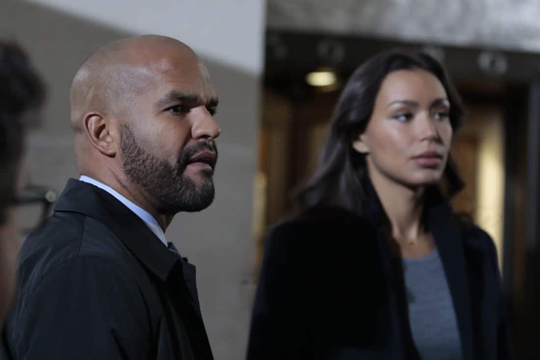 DECEPTION - "Masking" - When a church's stained glass window is stolen while a famous - yet elusive - street artist is painting a mural nearby, Cam and the team's investigation leads them to the criminal - and an unlikely accomplice - on ABC's "Deception," airing SUNDAY, APRIL 8 (10:01-11:00 p.m. EDT), on The ABC Television Network. (ABC/Giovanni Rufino) AMAURY NOLASCO, ILFENESH HADERA