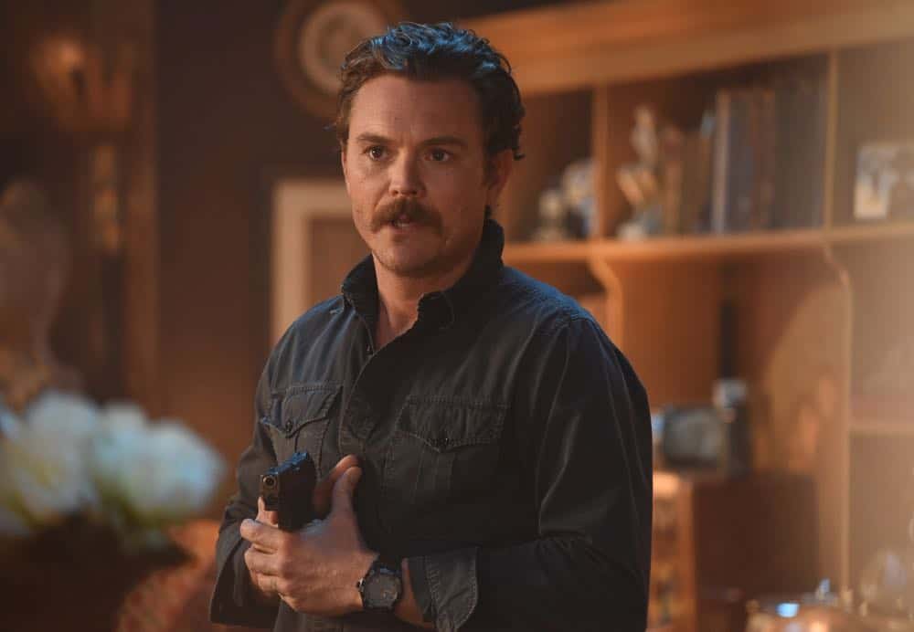 LETHAL WEAPON: Clayne Crawford in the "Frankie Comes to Hollywood" episode of LETHAL WEAPON airing Tuesday, April 10 (8:00-9:00 PM ET/PT) on FOX. ©2018 Fox Broadcasting Co. CR: Ray Mickshaw/FOX