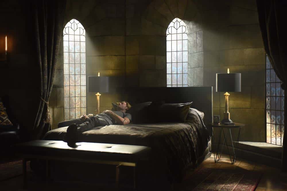 SHADOWHUNTERS - "Thy Soul Instructed" - Jace’s concerns grow about his mental state and turns to Luke for information on his family’s past. Clary and Izzy go after a rogue vampire and Simon hunts for a new apartment. This episode of "Shadowhunters" airs Tuesday, April 10 (8:00 - 9:00 p.m. EDT) on Freeform. (Freeform/John Medland) DOMINIC SHERWOOD