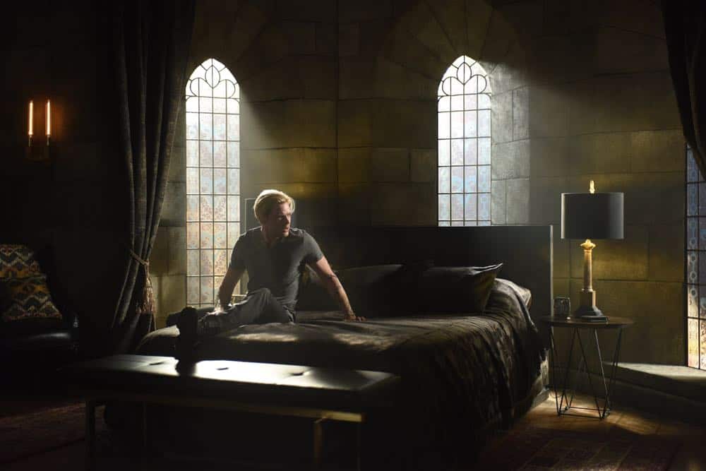 SHADOWHUNTERS - "Thy Soul Instructed" - Jace’s concerns grow about his mental state and turns to Luke for information on his family’s past. Clary and Izzy go after a rogue vampire and Simon hunts for a new apartment. This episode of "Shadowhunters" airs Tuesday, April 10 (8:00 - 9:00 p.m. EDT) on Freeform. (Freeform/John Medland) DOMINIC SHERWOOD