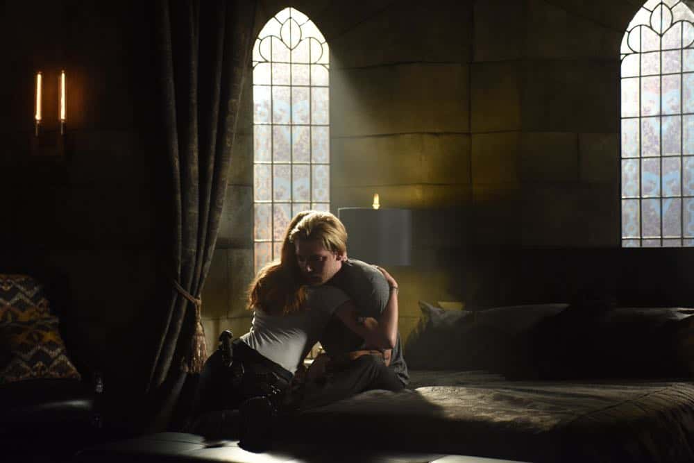 SHADOWHUNTERS - "Thy Soul Instructed" - Jace’s concerns grow about his mental state and turns to Luke for information on his family’s past. Clary and Izzy go after a rogue vampire and Simon hunts for a new apartment. This episode of "Shadowhunters" airs Tuesday, April 10 (8:00 - 9:00 p.m. EDT) on Freeform. (Freeform/John Medland) KATHERINE MCNAMARA, DOMINIC SHERWOOD