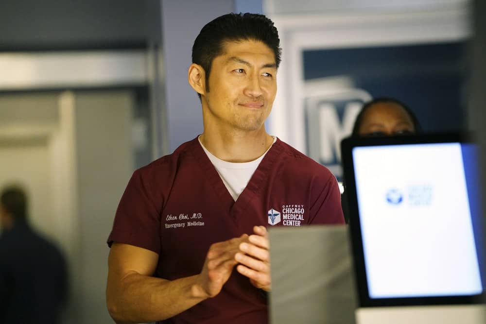 CHICAGO MED -- "Devil in Disguise" Episode 315 -- Pictured: Brian Tee as Ethan Choi -- (Photo by: Elizabeth Sisson/NBC)