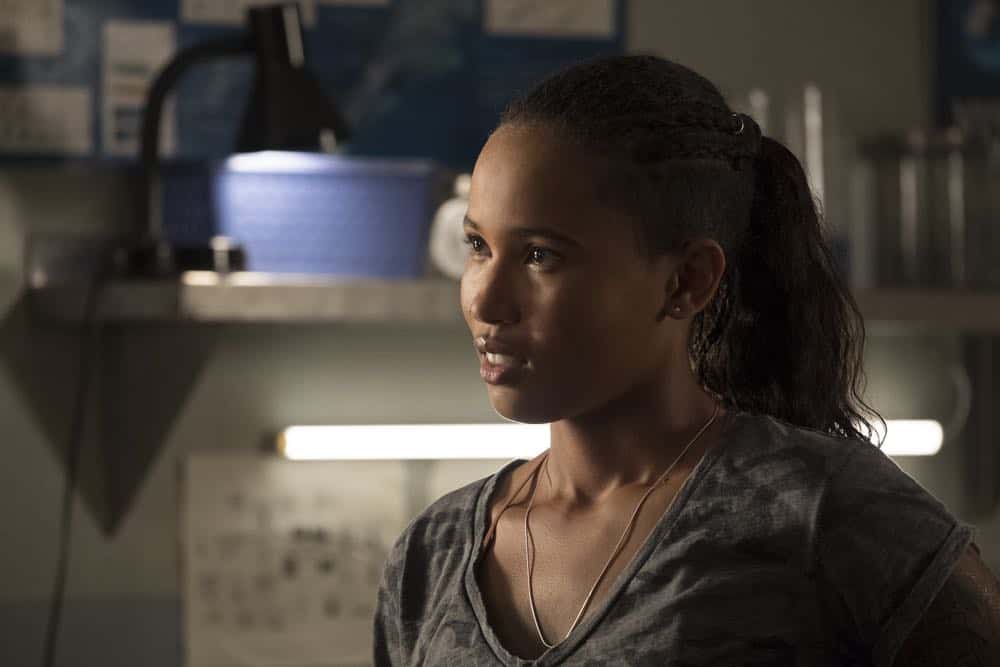 SIREN - "On The Road" - When the military facility goes on high alert, Chris manages to escape, but he’s not the only one who gets out. This episode of "On The Road" airs Thursday, April 12 (8:00 - 9:01 p.m. EDT) on Freeform. (Freeform/Jeff Weddell) FOLA EVANS-AKINBOLA