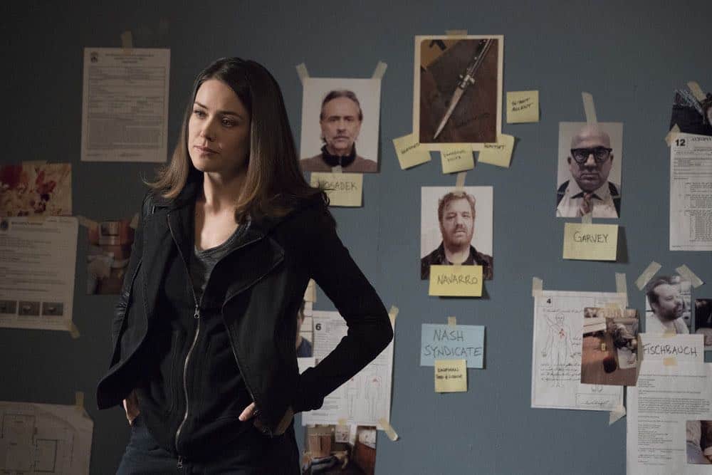 THE BLACKLIST -- "Zarak Mosadek (#23)" Episode 518 -- Pictured: Megan Boone as Elizabeth Keen -- (Photo by: Virginia Sherwood/NBC)