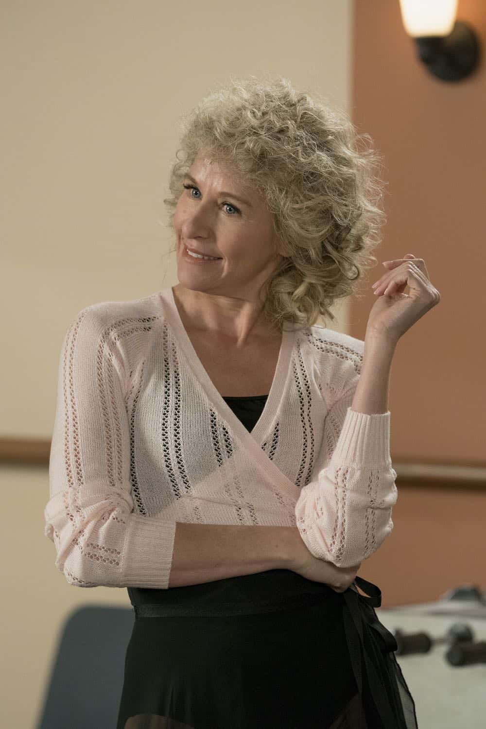 THE GOLDBERGS - "Flashy Little Flashdancer" - After seeing "Flashdance," Beverly decides to take up dance with the Frentas and is dejected when the family doesn't support her after telling them she is going to be in a recital. Meanwhile, when Emmy starts dating a cool guy, Adam thinks their friendship is in jeopardy, so he sets out to be cooler which backfires, on "The Goldbergs," WEDNESDAY, APRIL 11 (8:00-8:30 p.m. EDT), on The ABC Television Network. (ABC/Byron Cohen) POPPIE HARRIS