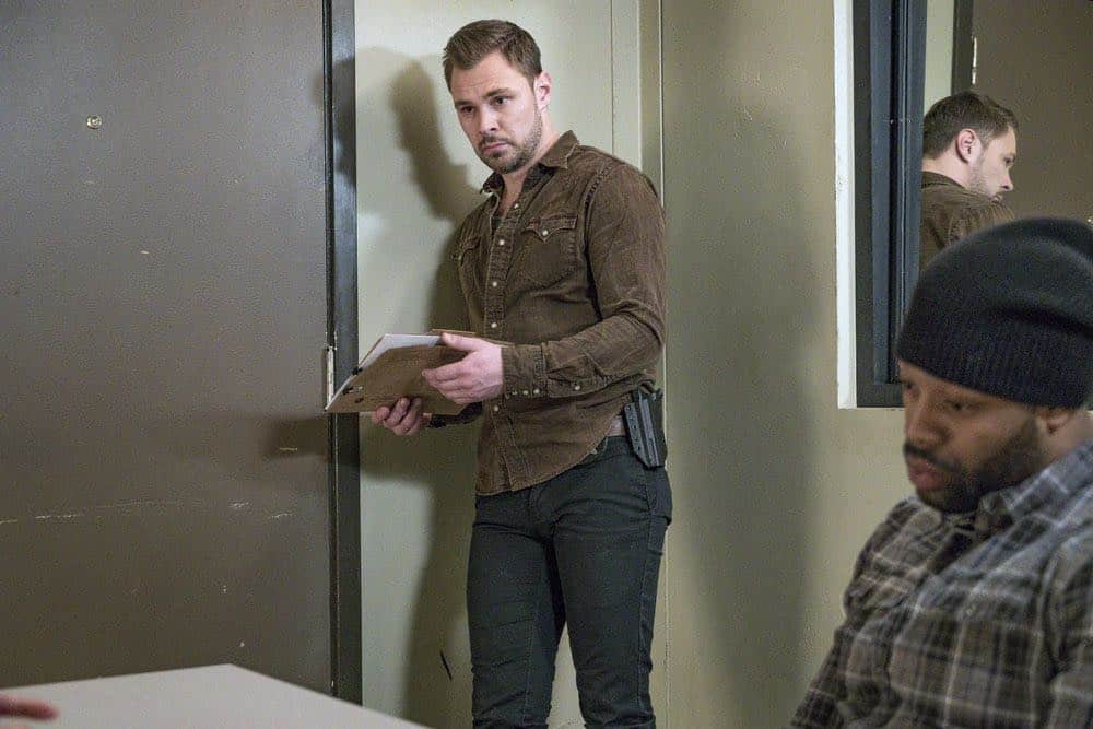 CHICAGO P.D. -- "Payback" Episode 519 -- Pictured: Patrick John Flueger as Adam Ruzek -- (Photo by: Matt Dinerstein/NBC)