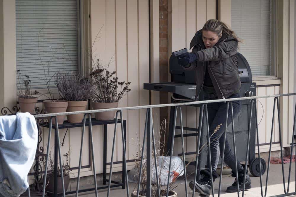 CHICAGO P.D. -- "Payback" Episode 519 -- Pictured: Tracy Spiridakos as Hailey Upton -- (Photo by: Matt Dinerstein/NBC)