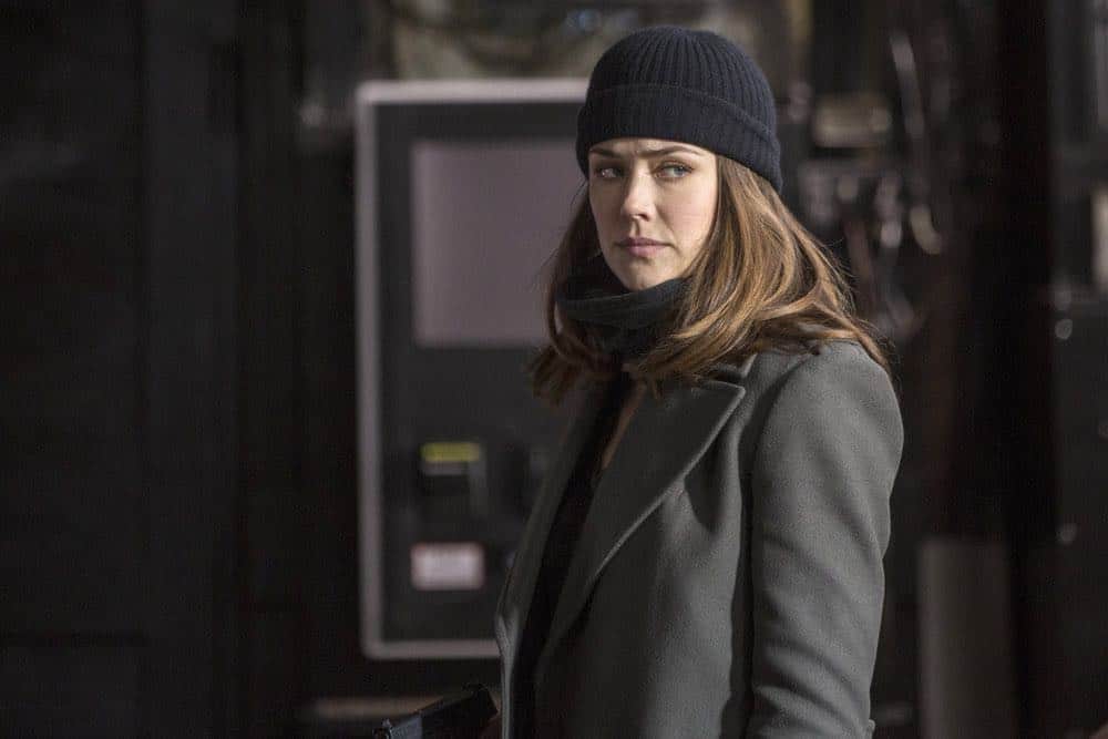 THE BLACKLIST -- "Ian Garvey (#13): Conclusion" Episode 519 -- Pictured: Megan Boone as Elizabeth Keen -- (Photo by: Eric Leibowitz/NBC)