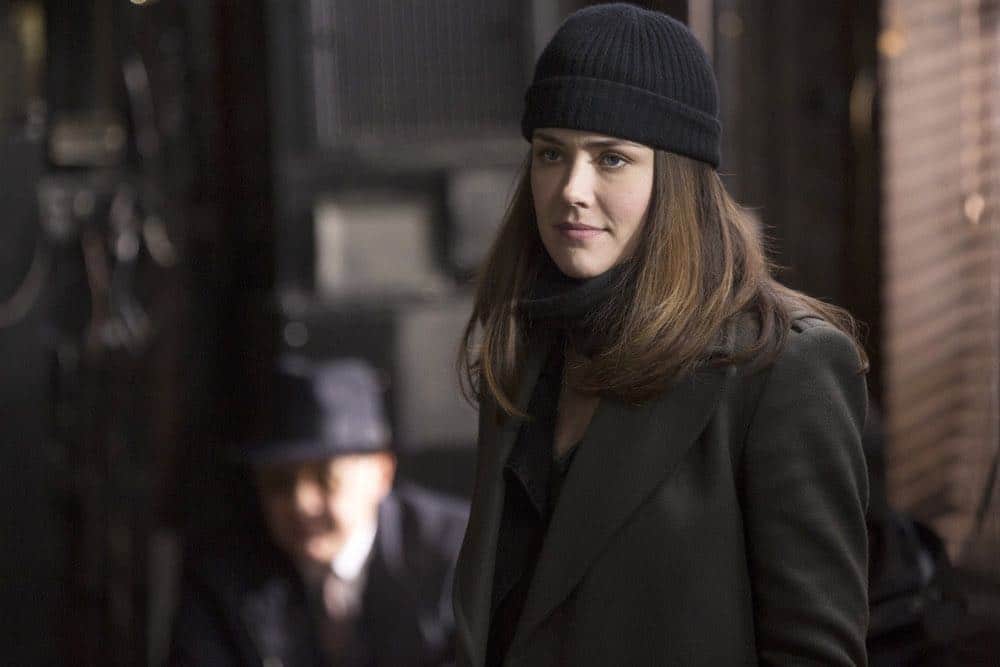 THE BLACKLIST -- "Ian Garvey (#13): Conclusion" Episode 519 -- Pictured: Megan Boone as Elizabeth Keen -- (Photo by: Eric Leibowitz/NBC)