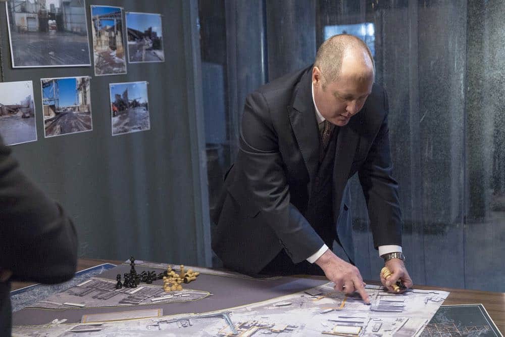 THE BLACKLIST -- "Ian Garvey (#13): Conclusion" Episode 519 -- Pictured: James Spader as Raymond "Red" Reddington -- (Photo by: Eric Leibowitz/NBC)