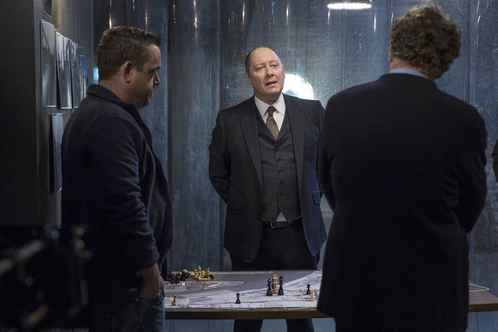 THE BLACKLIST -- "Ian Garvey (#13): Conclusion" Episode 519 -- Pictured: James Spader as Raymond "Red" Reddington -- (Photo by: Eric Leibowitz/NBC)