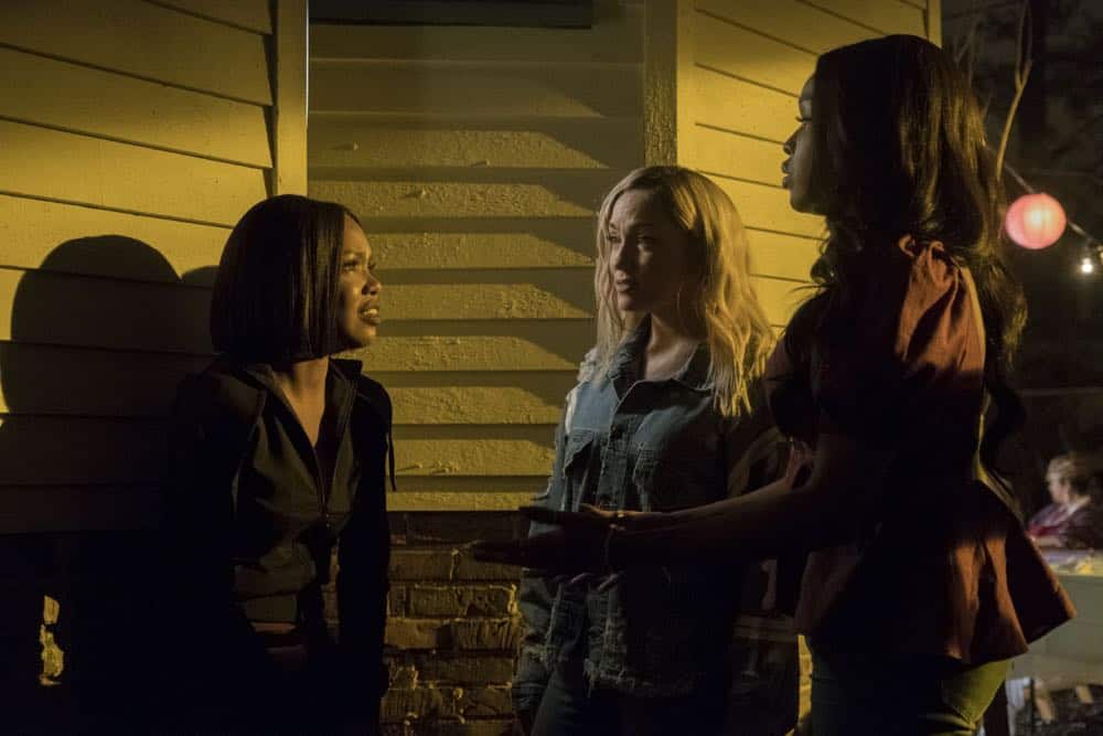 STAR: L-R: Ryan Destiny, Jude Demorest and Amiyah Scott in the "Forward (E)Motion" episode of STAR airing Wednesday, April 18 (9:00-10:00 PM ET/PT) on FOX. ©2018 Fox Broadcasting Co. CR: Wilford Harewood/FOX