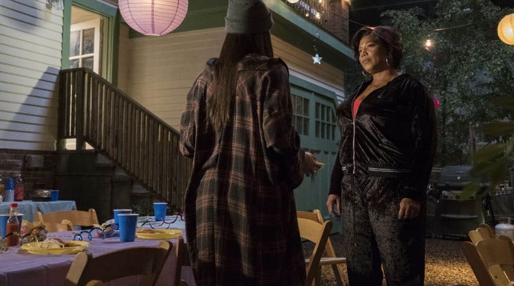 STAR: L-R: Brittany O'Grady and Queen Latifah in the "Forward (E)Motion" episode of STAR airing Wednesday, April 18 (9:00-10:00 PM ET/PT) on FOX. ©2018 Fox Broadcasting Co. CR: Wilford Harewood/FOX