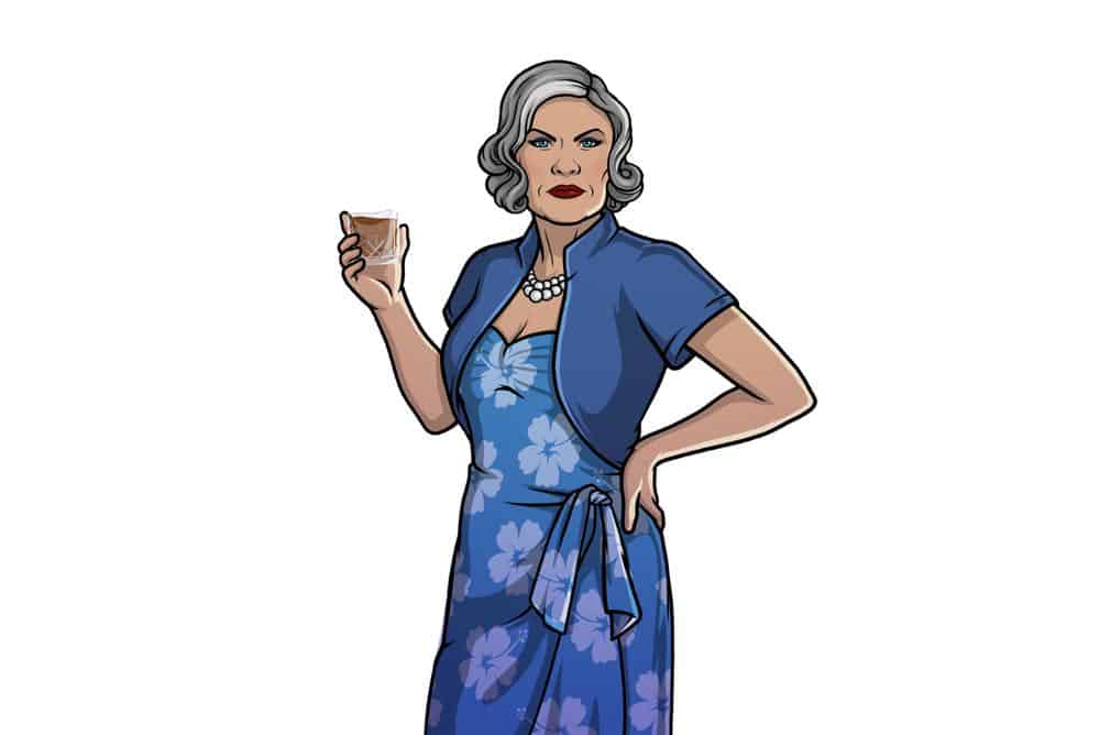 ARCHER -- Pictured: Malory Archer (voice of Jessica Walter). CR: FXX ARCHER -- Pictured: Malory Archer (voice of Jessica Walter). CR: FXX
